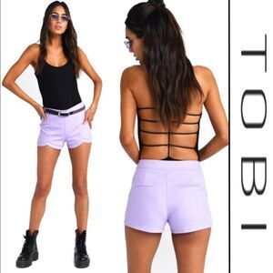 Tobi Once Again Scalloped Shorts